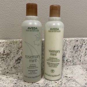Aveda Rosemary Mint shampoo and conditioner